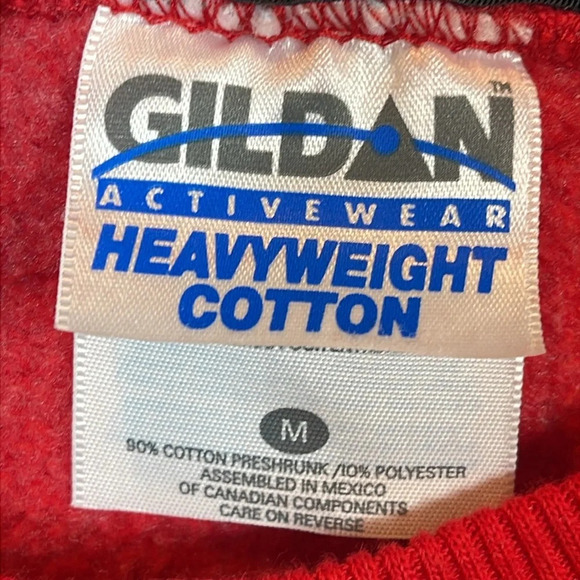 Cowboy Bear red crew neck sweater size medium - Picture 5 of 7